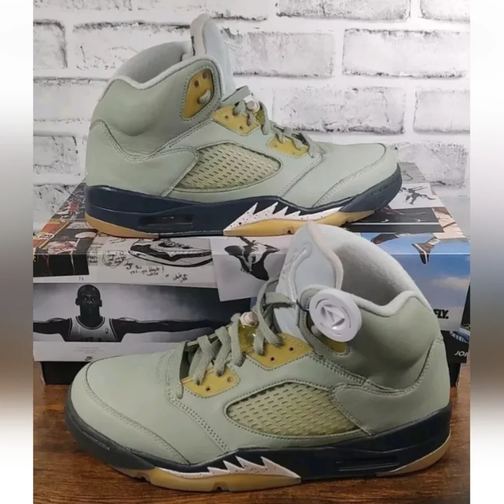 Nike Air Jordan 5 Retro 'Jade Horizon' Men's Size 9 DC7501-300 w/box